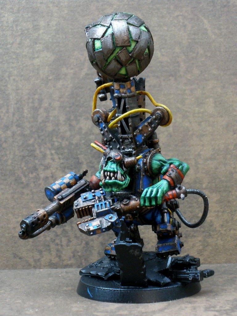 Big Mek Kustom Force Field Orks Warhammer 40000 Ork Big Mek Wip Gallery Dakkadakka 7230